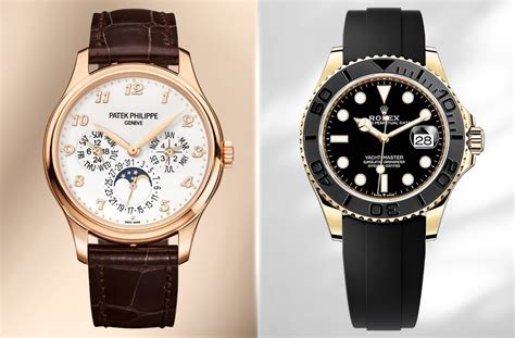 patek philippe o rolex|Rolex vs Patek Philippe.